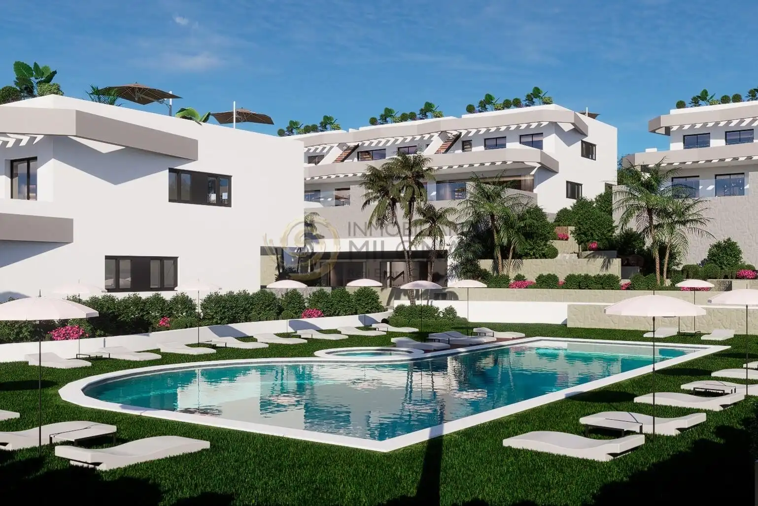 Apartamento con piscina en venta en Balcón de Finestrat - Terra Marina, imagen 2