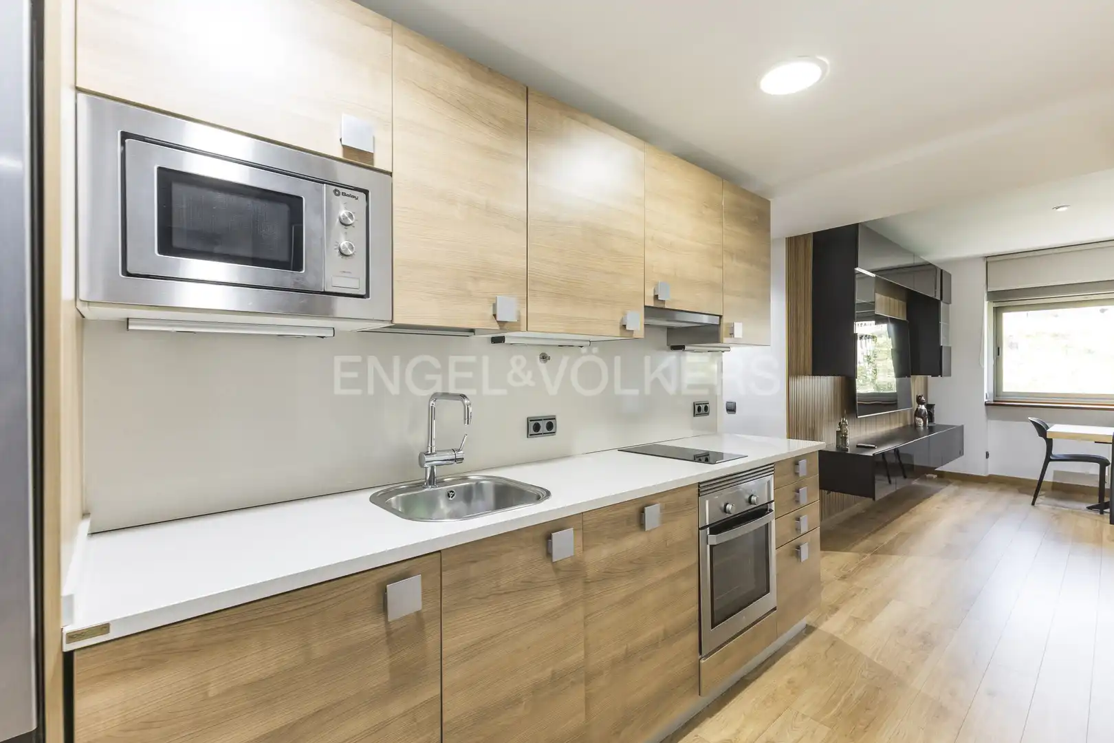 Kitchen of Flat for rent in Madrid  with Air Conditioner, Heating and Swimming Pool