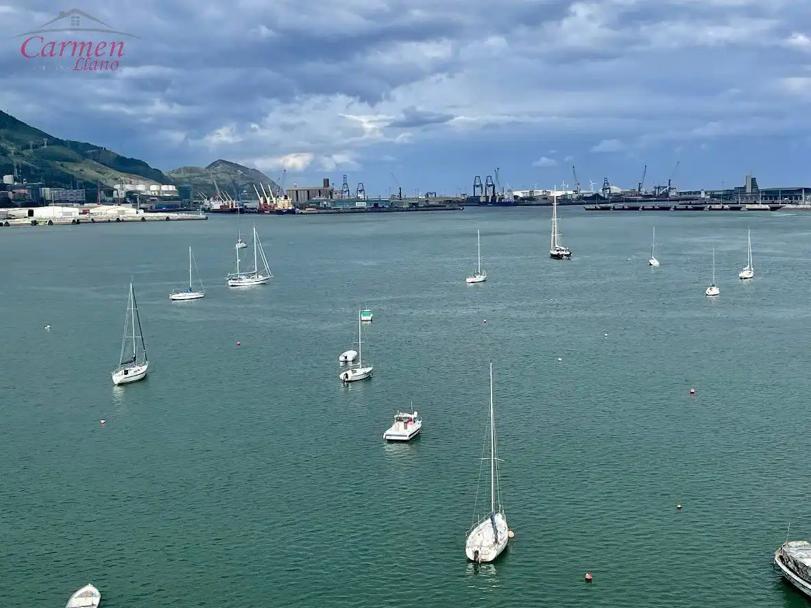 Vista exterior de Dúplex en venta en Getxo  con Calefacción, Terraza y Trastero