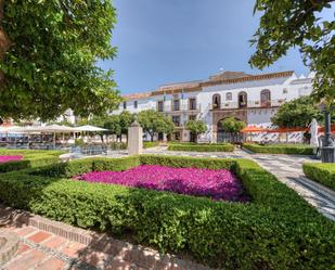 Jardí de Casa adosada de lloguer en Marbella amb Aire condicionat i Terrassa