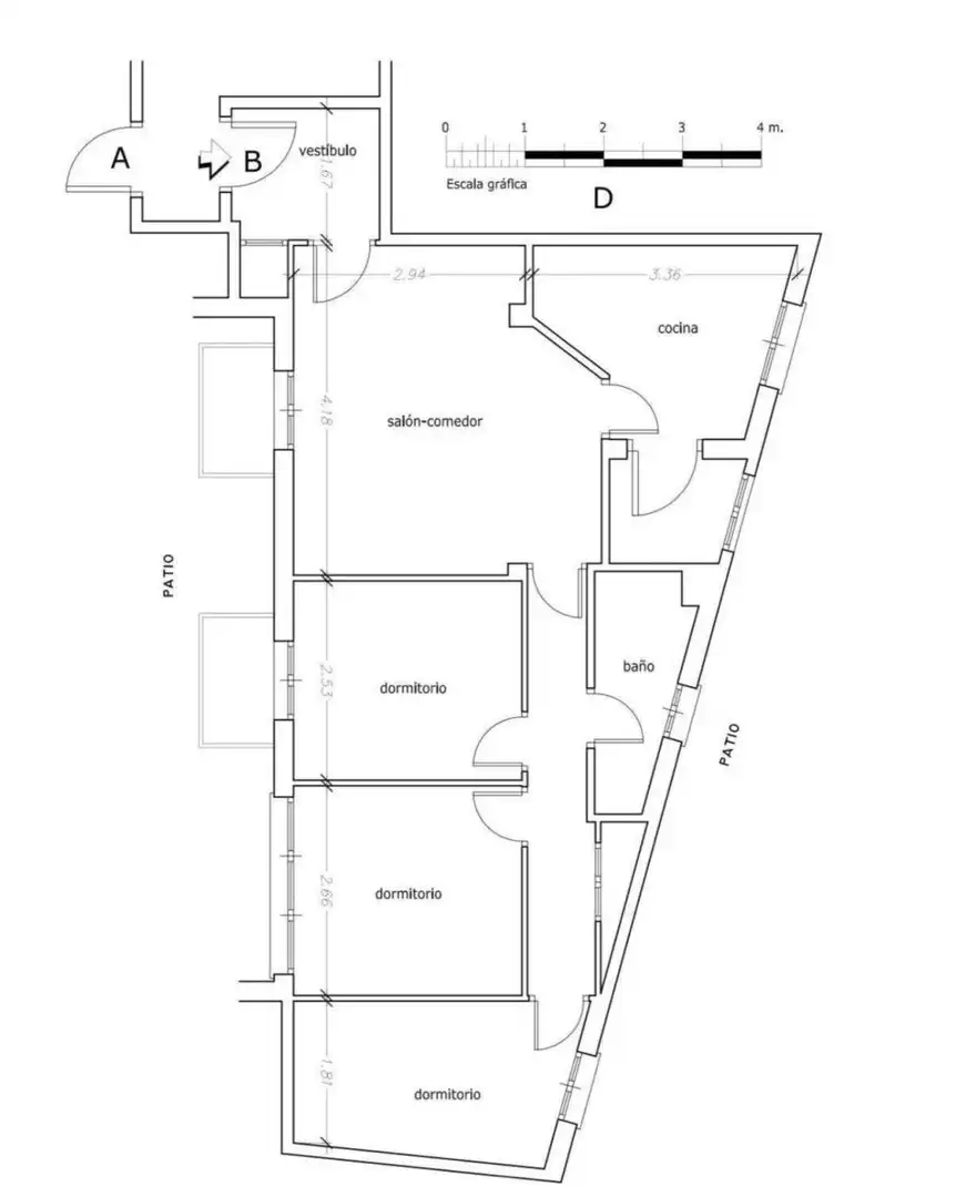 Apartament amb terrassa en venda a 28 Calle Acera de San Ildefonso #28 3B, imagen 27
