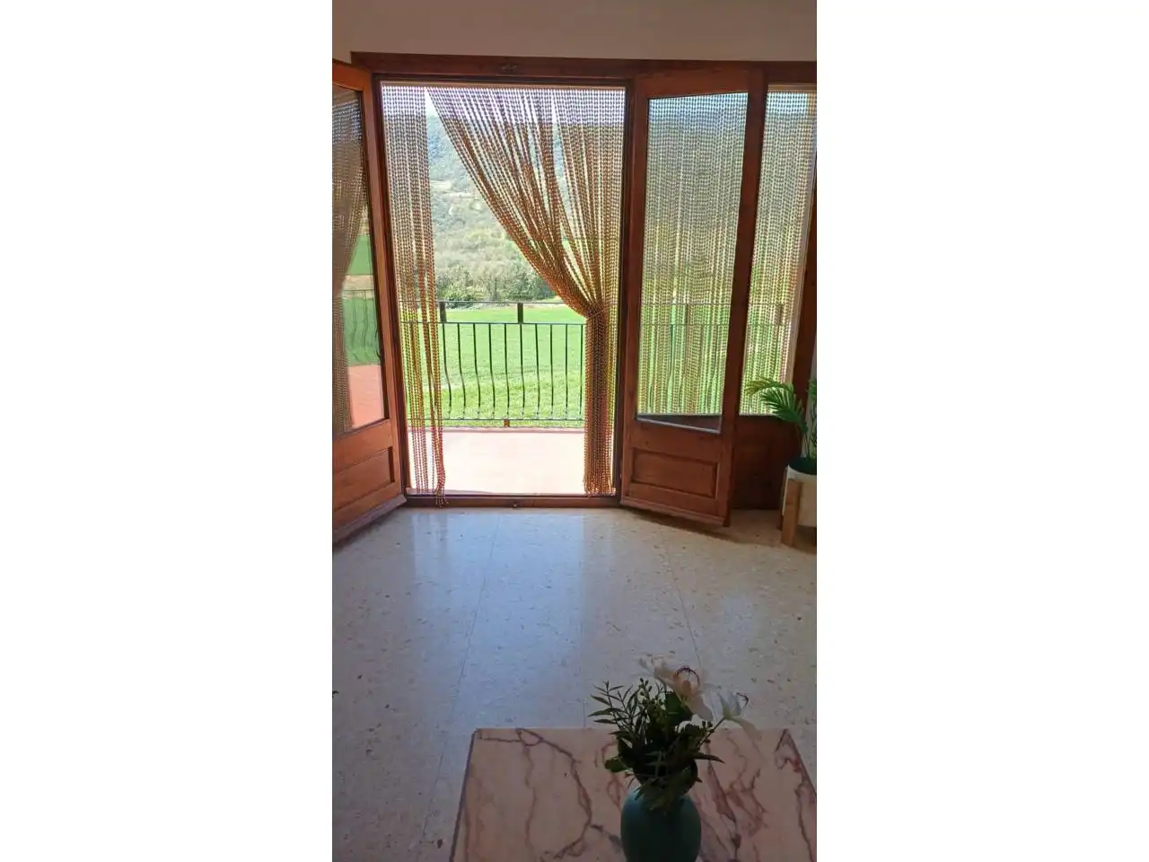 Jardí de Casa o xalet de lloguer en Vilanova de Meià amb Calefacció, Terrassa i Moblat