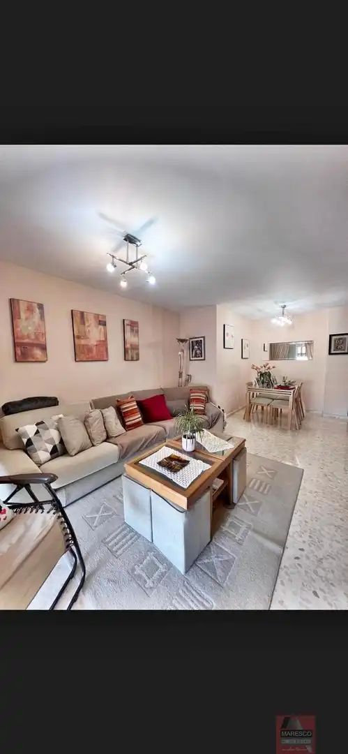 Sala d'estar de Àtic en venda en Mijas amb Aire condicionat i Terrassa