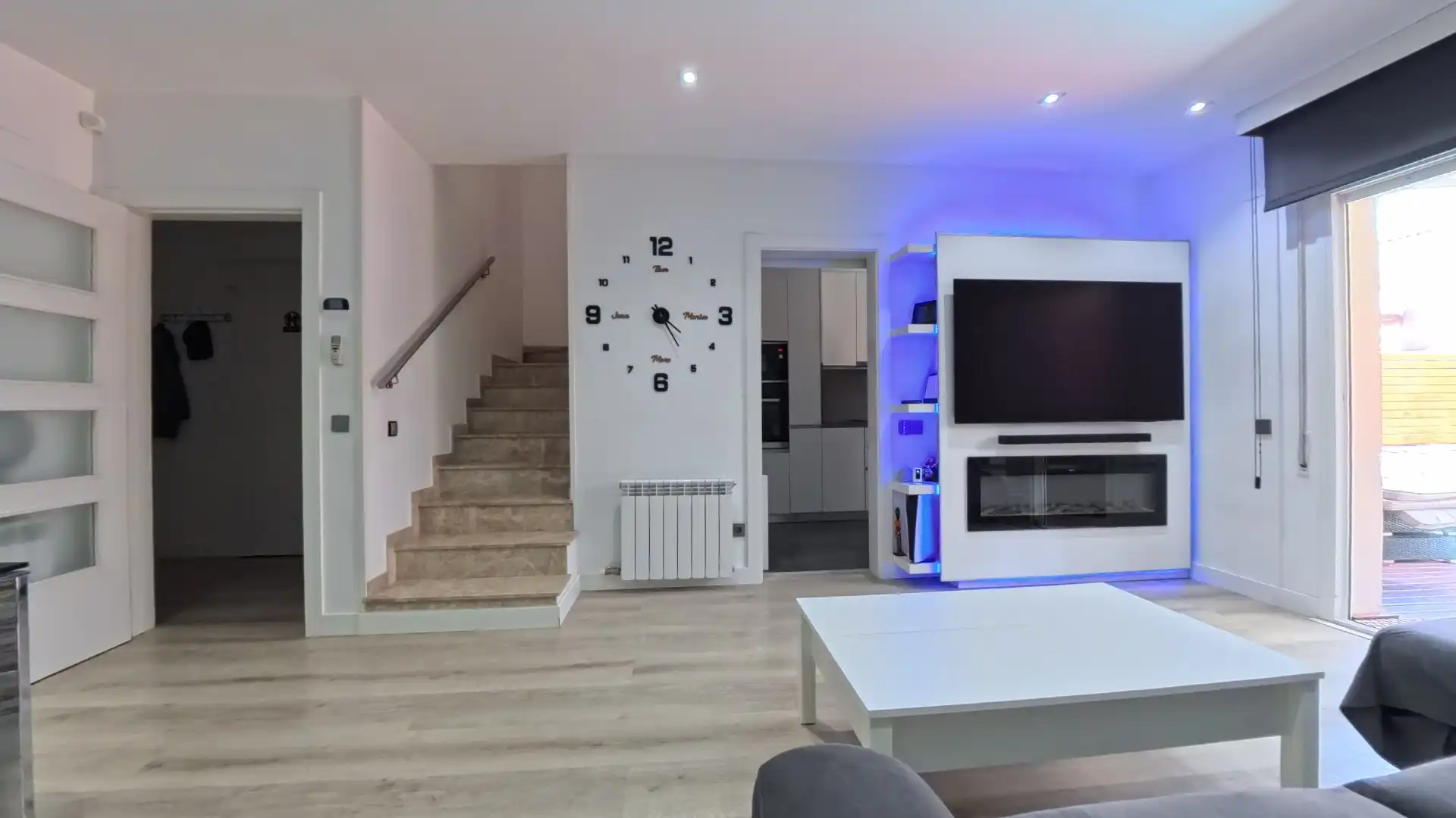 Living room of Detached homes for sale in Cubelles  with Air Conditioner, Heating and Private garden
