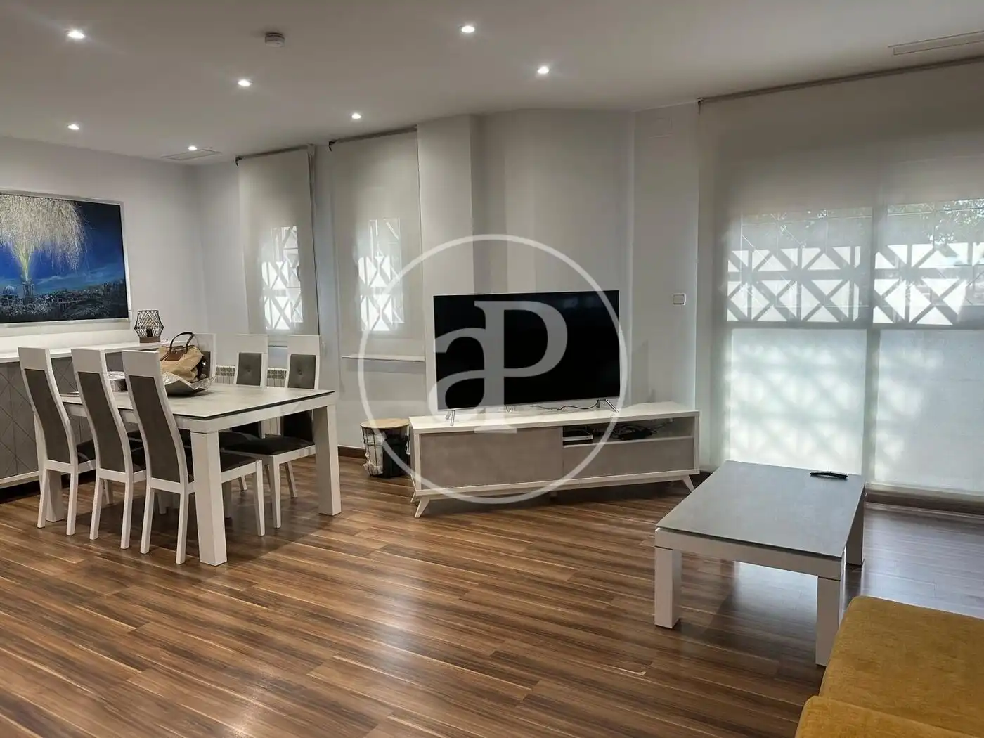 Living room of Duplexes for rent in Elche / Elx  with Air Conditioner, Heating and Private garden