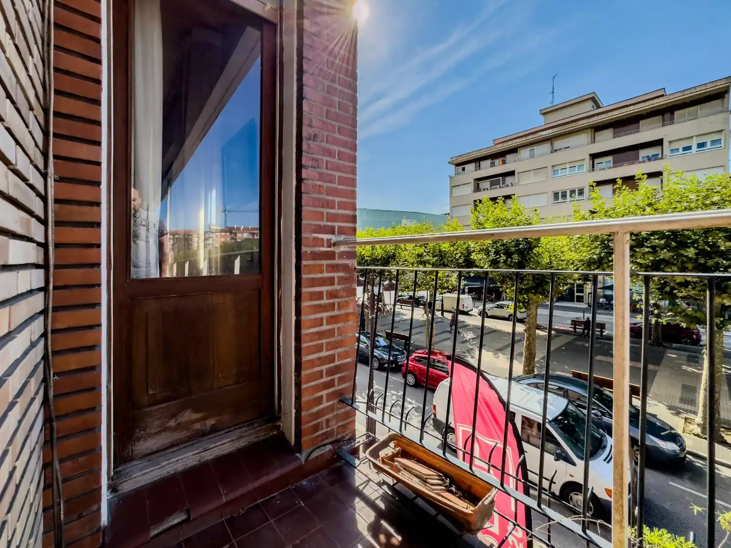 Vista exterior de Pis en venda en Torrelavega  amb Calefacció, Parquet i Terrassa