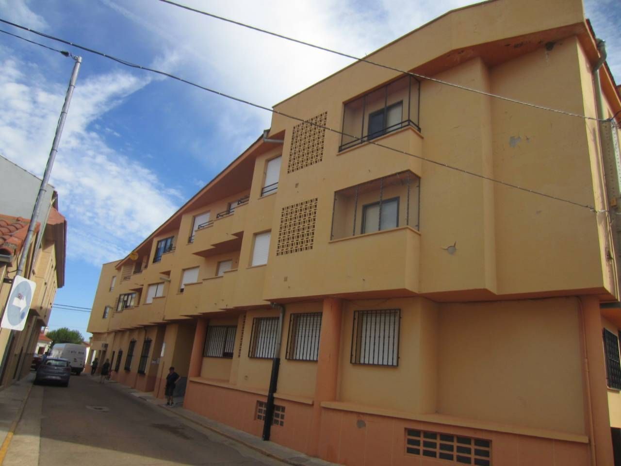 Exterior view of Flat for sale in Sancti-Spíritus (Salamanca)  with Terrace, Furnished and Balcony