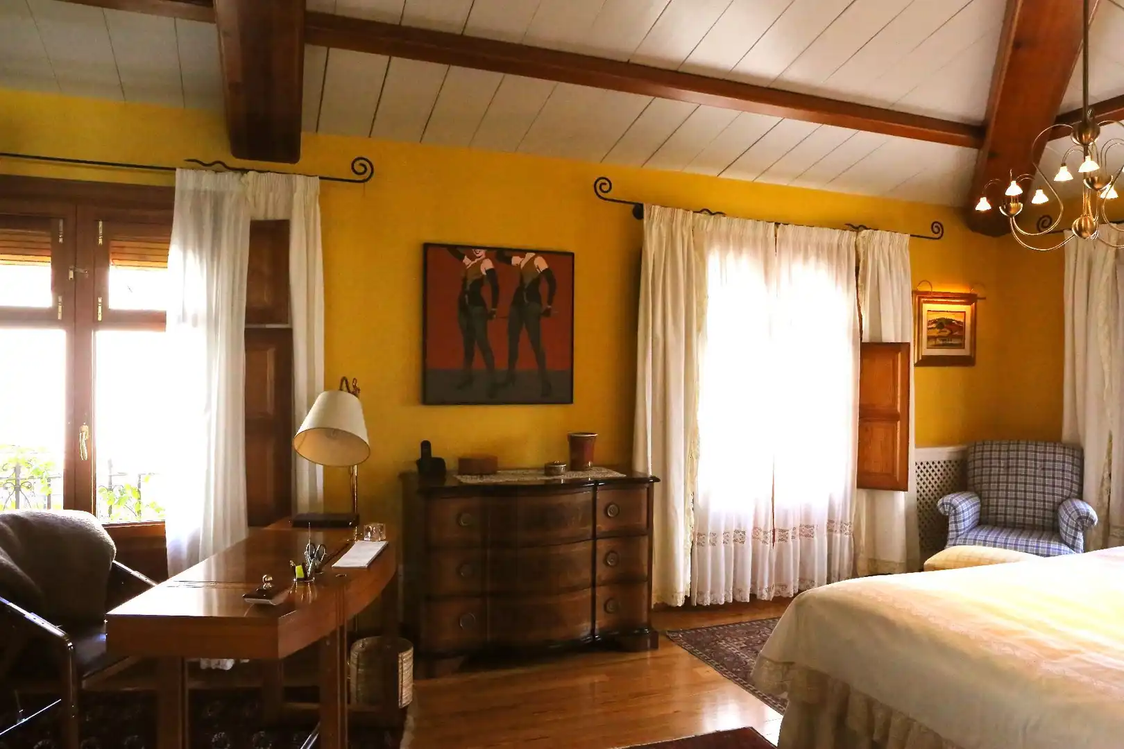 Schlafzimmer von Country house zum Verkauf in Altea mit Klimaanlage, Abstellraum und Schwimmbad
