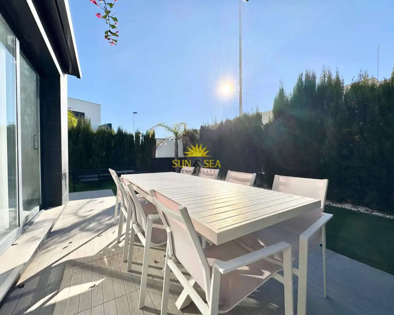 Terrassa de Casa o xalet de lloguer en Torrevieja amb Aire condicionat, Calefacció i Jardí privat