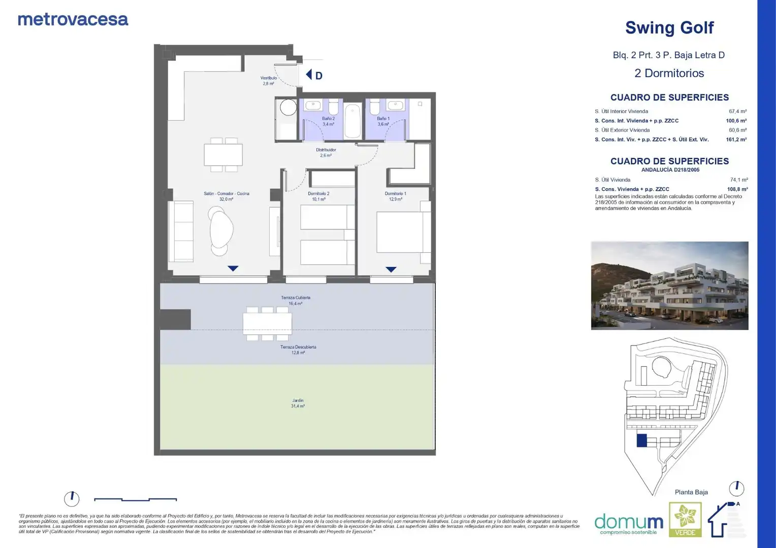 Apartament amb piscina en venda a San Juan de los Terreros, imagen 22