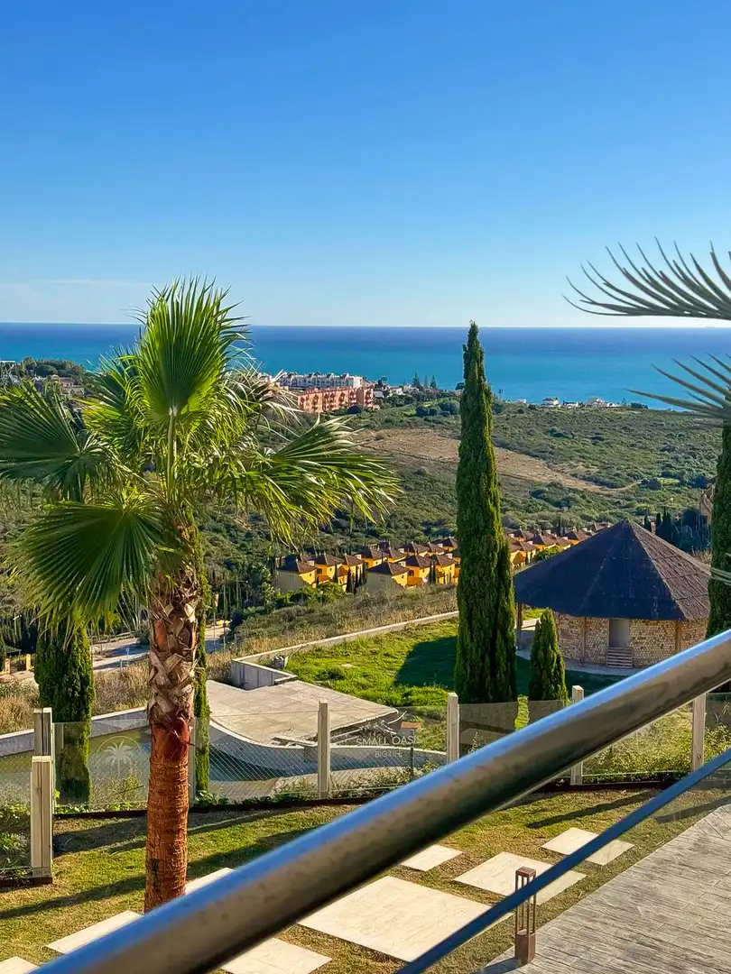 Vista exterior de Apartamento en venta en Manilva con Aire acondicionado, Calefacción y Terraza