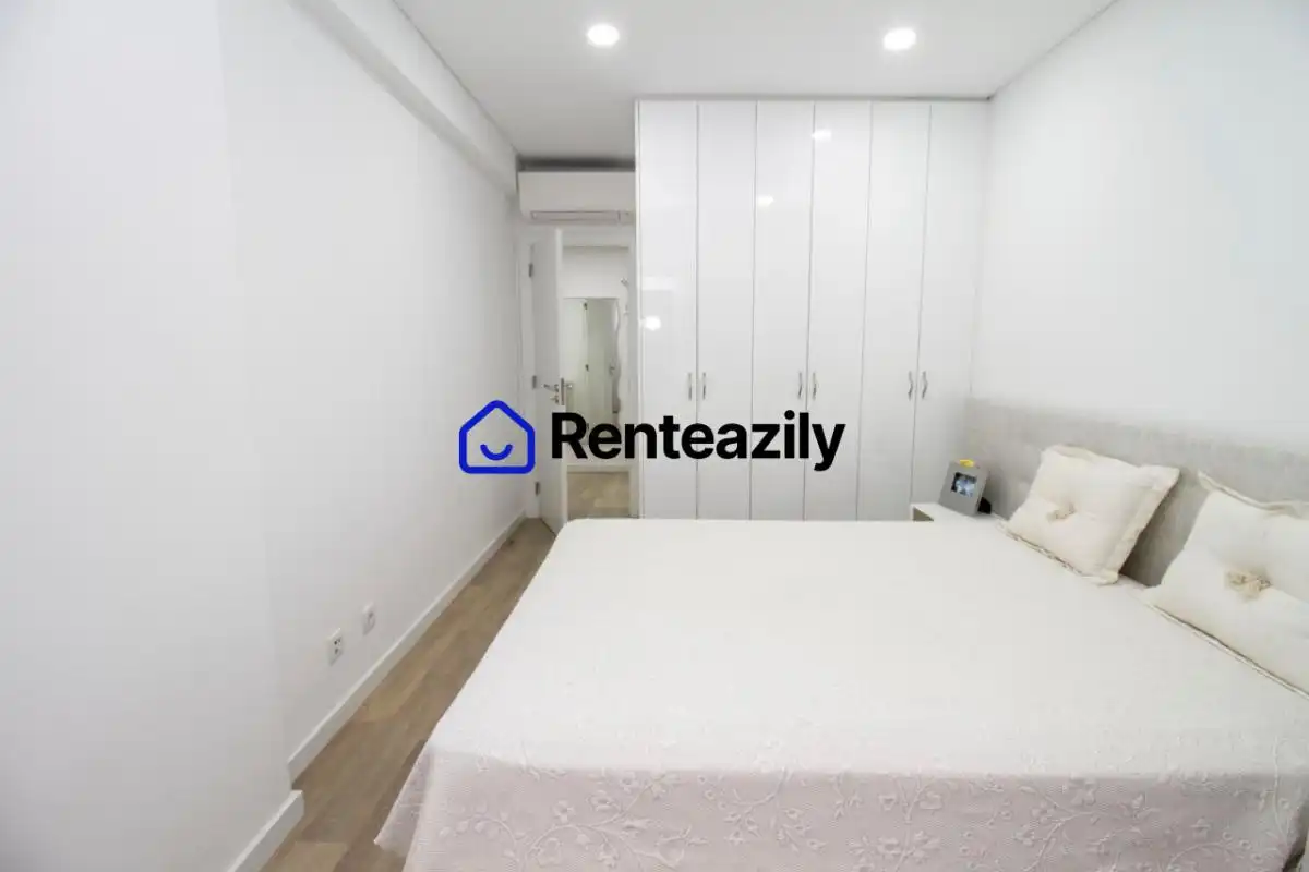 Bedroom of Flat for rent in Madrid  with Air Conditioner, Furnished and Pets allowed