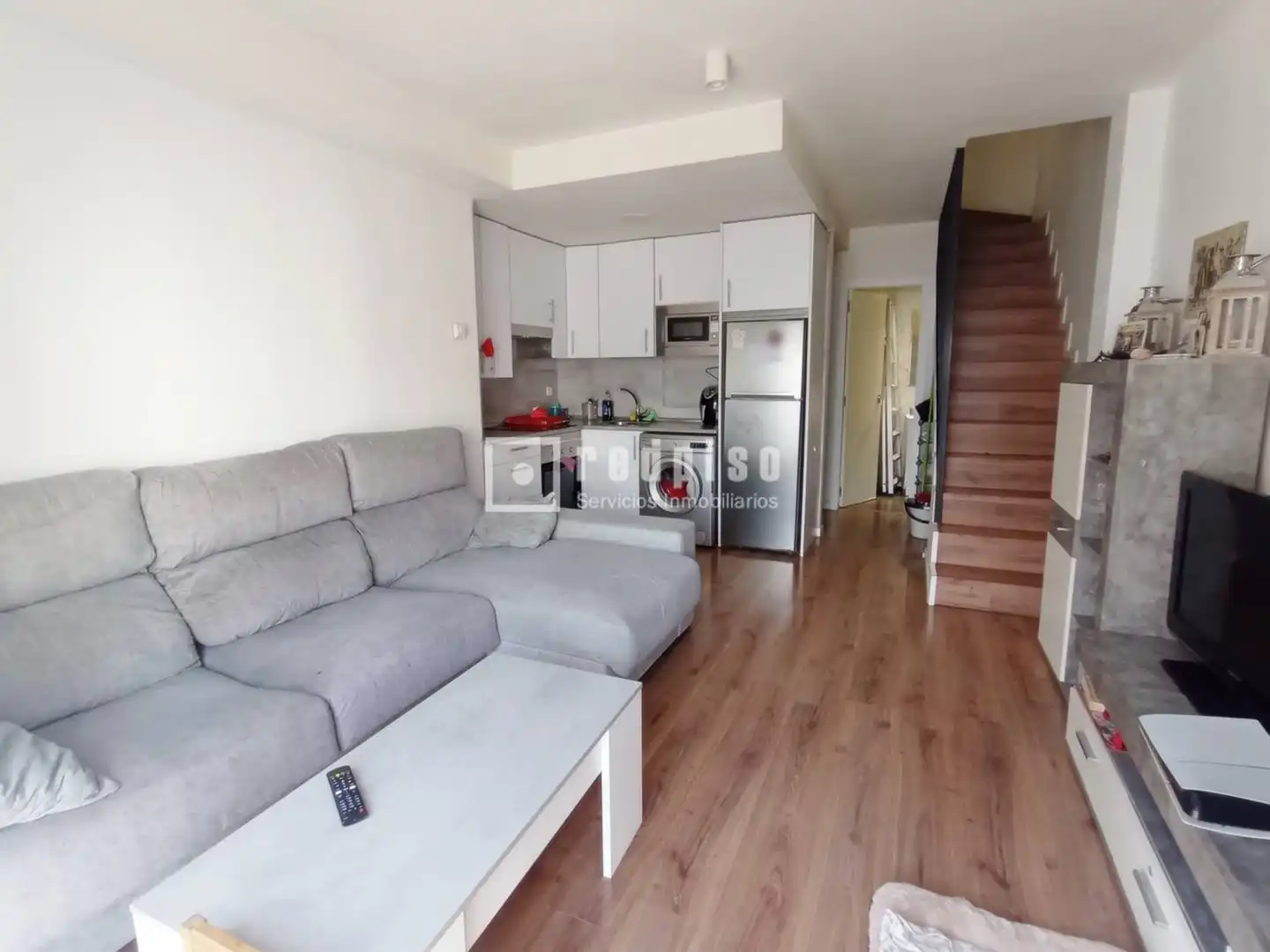 Living room of Attic for sale in Centro