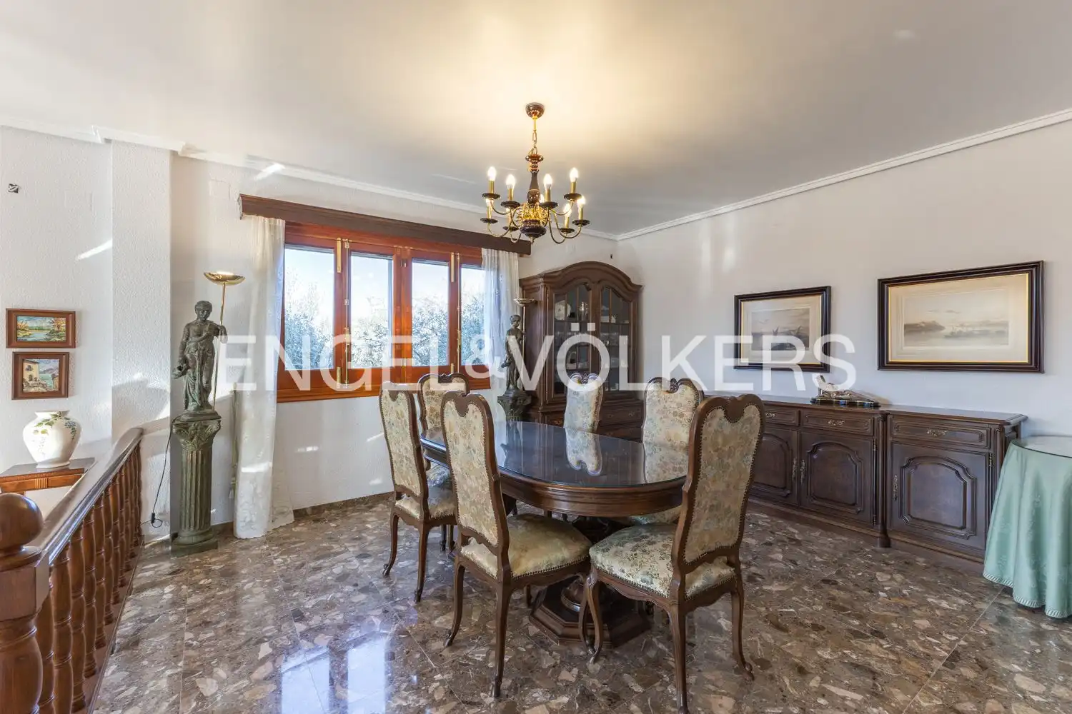 Comedor de Casa o chalet en venta en Pedralba con Calefacción, Jardín privado y Terraza