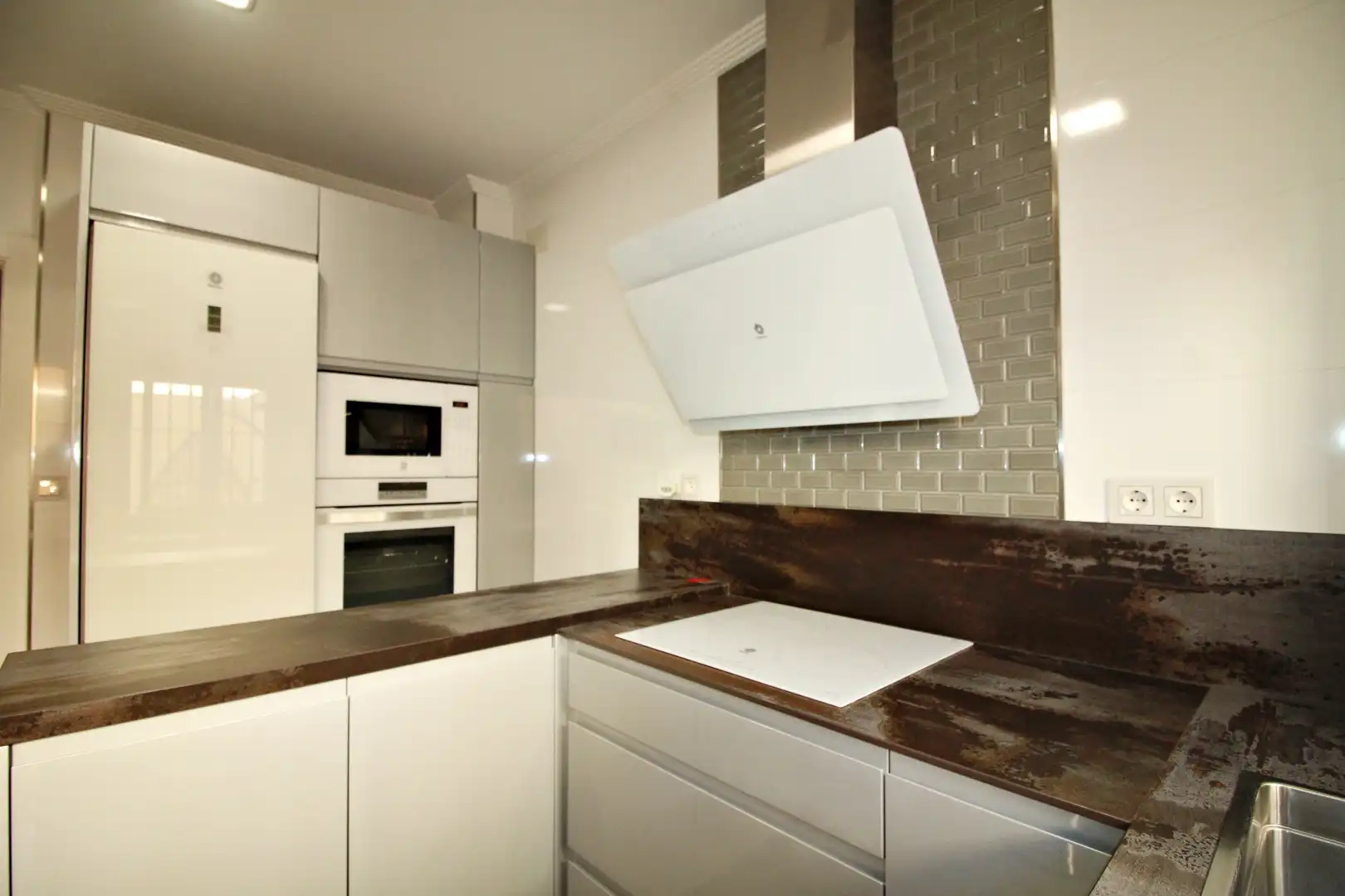 Cocina de Casa adosada en venta en San Juan del Puerto con Amueblado