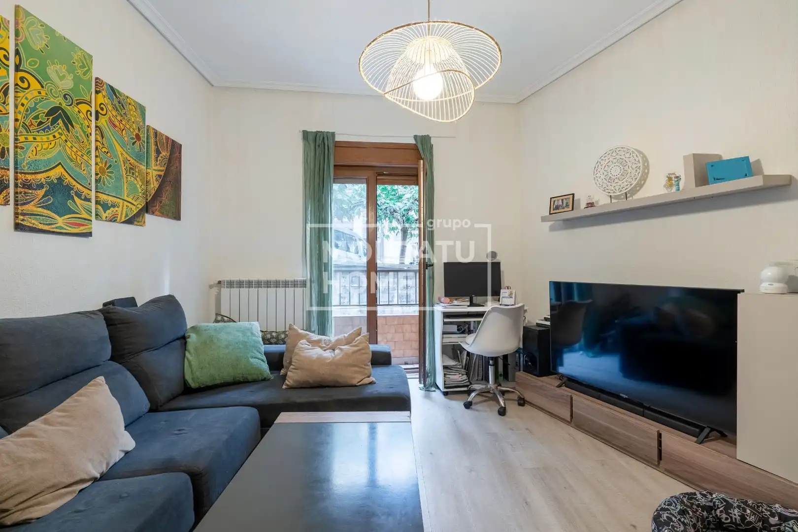 Wohnzimmer von Wohnung zum Verkauf in Donostia - San Sebastián  mit Heizung