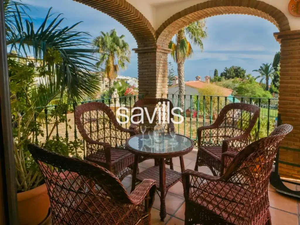 Garden of Houses for sale in Rincón de la Victoria
