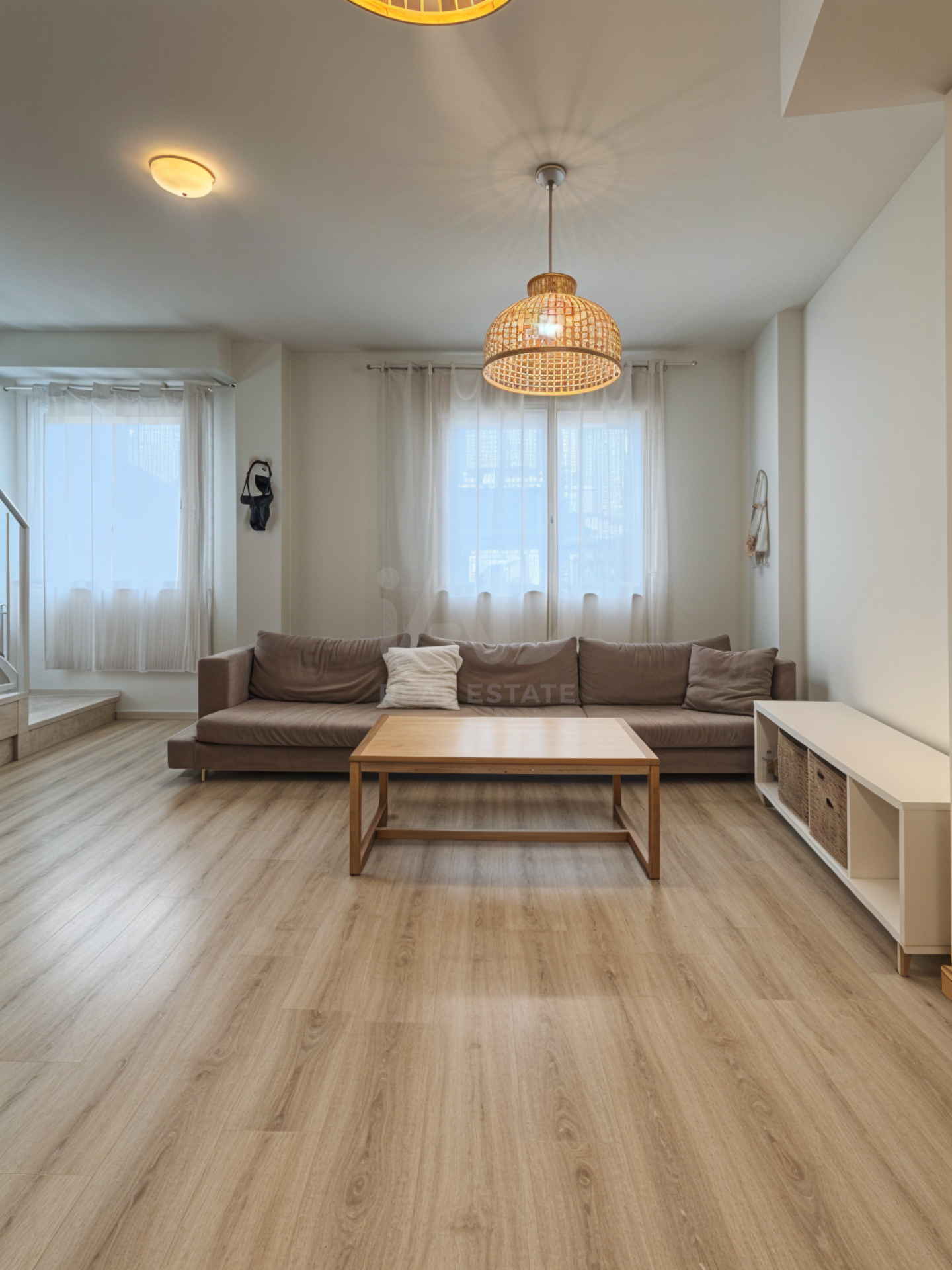 Living room of Duplex for sale in Sanlúcar la Mayor  with Air Conditioner and Terrace