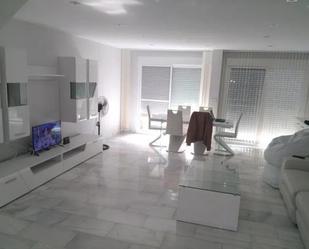 Dining room of Single-family semi-detached for sale in Alicante / Alacant  with Air Conditioner, Private garden and Parquet flooring