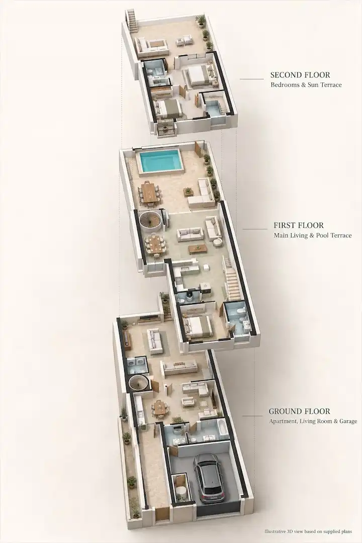 Reihenhaus mit Pool zum Verkauf in Calle Avilés, imagen 27