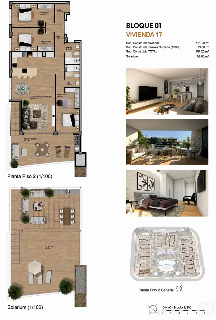 Attique avec terrasse à vendre à Monforte del Cid, imagen 9