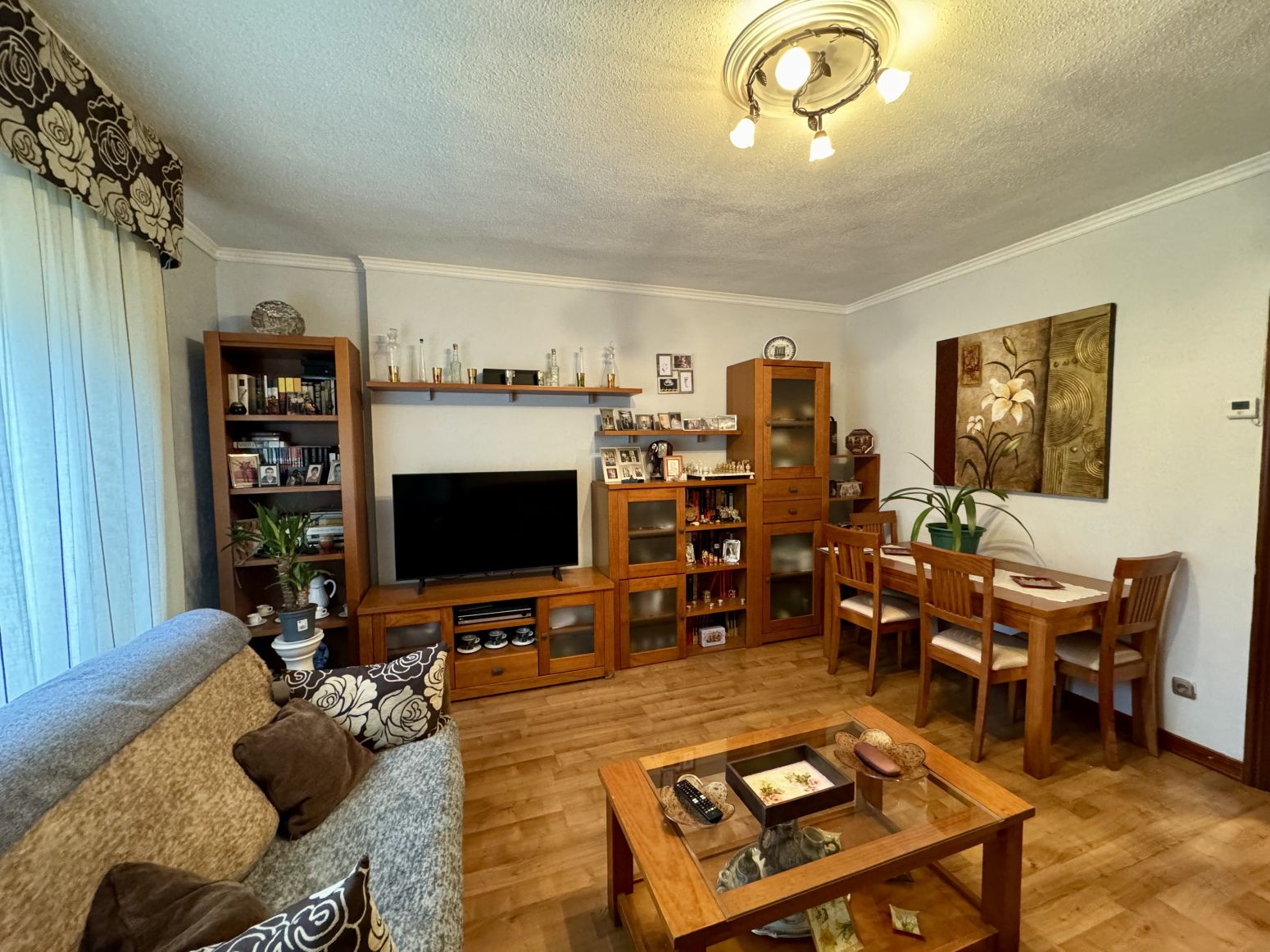 Sala de estar de Piso en venta en Palencia Capital con Calefacción y Terraza