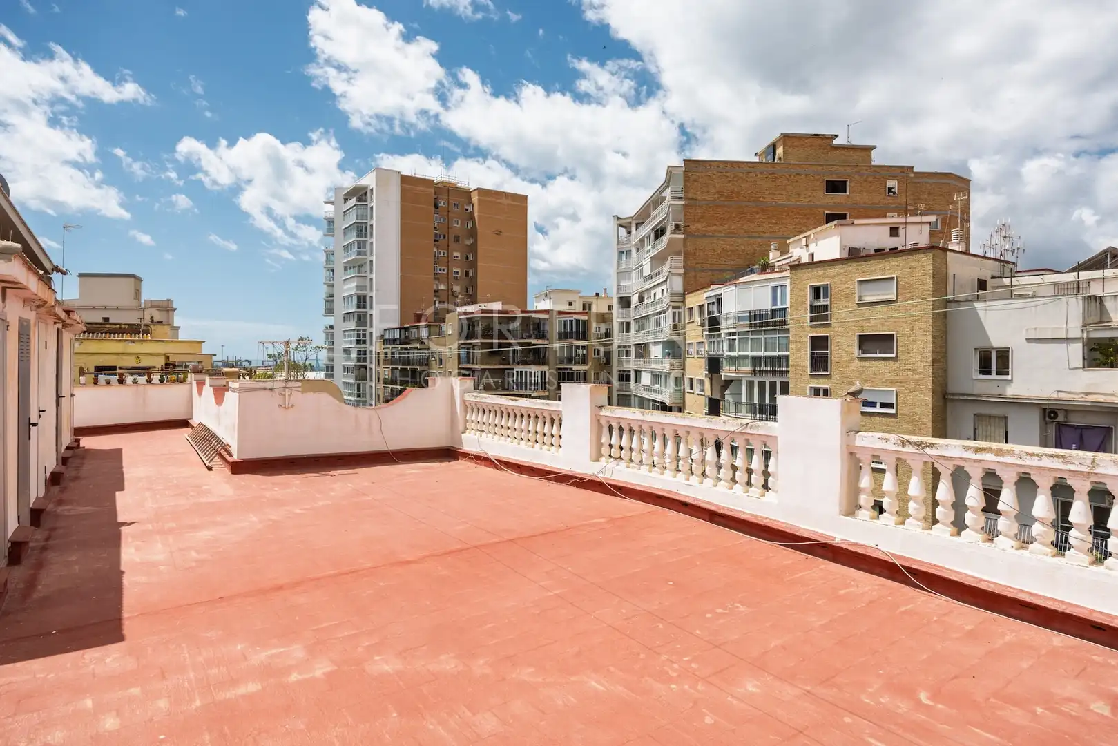 Terrasse von Dachboden zum Verkauf in Málaga mit Klimaanlage, Terrasse und Abstellraum