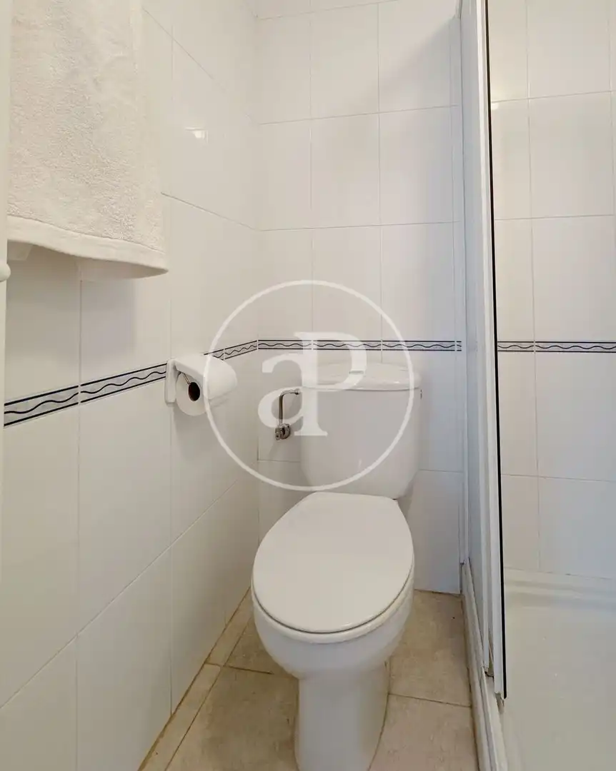 Baño de Piso de alquiler en Jávea / Xàbia con Aire acondicionado, Calefacción y Jardín privado
