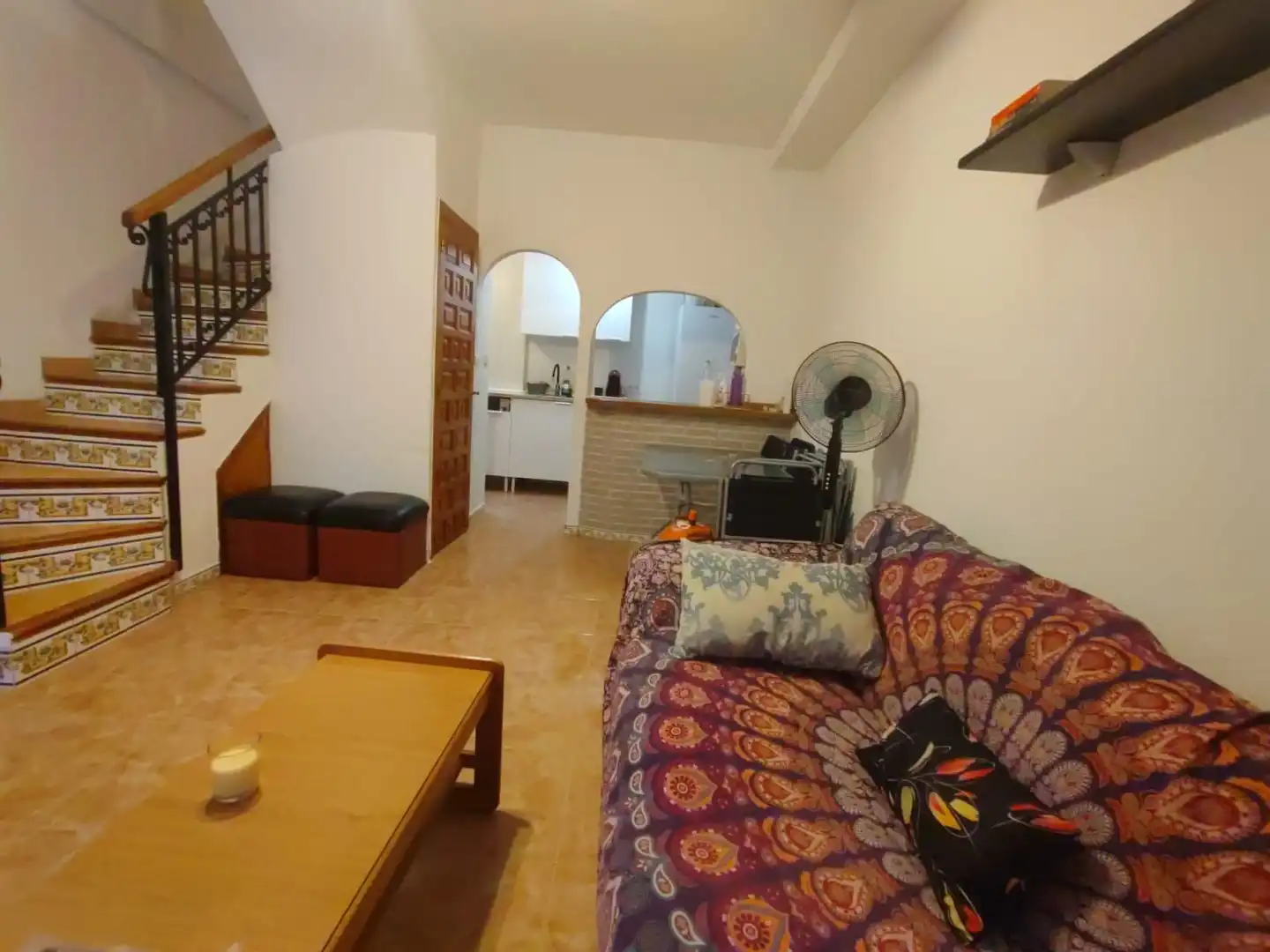Wohnzimmer von Haus oder Chalet zum Verkauf in Elche / Elx mit Klimaanlage und Terrasse