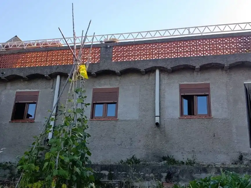 Vista exterior de Casa o chalet en venta en Sant Fost de Campsentelles con Aire acondicionado y Terraza