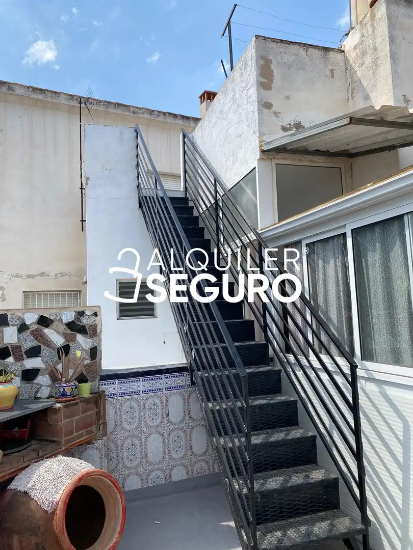 Terraza de Piso de alquiler en Murcia con Aire acondicionado y Amueblado