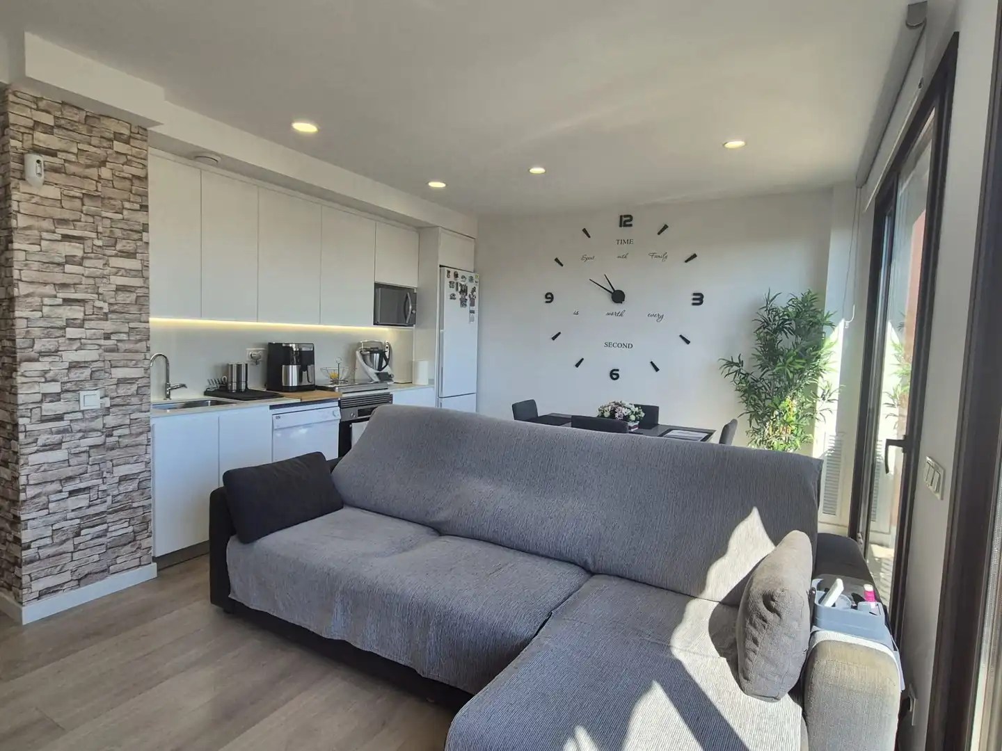 Living room of Attic for sale in Cubelles  with Air Conditioner and Terrace