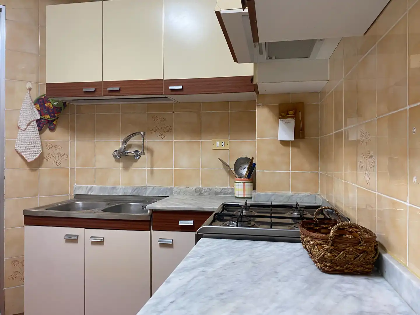 Cocina de Piso en venta en Alicante / Alacant con Aire acondicionado, Amueblado y Balcón