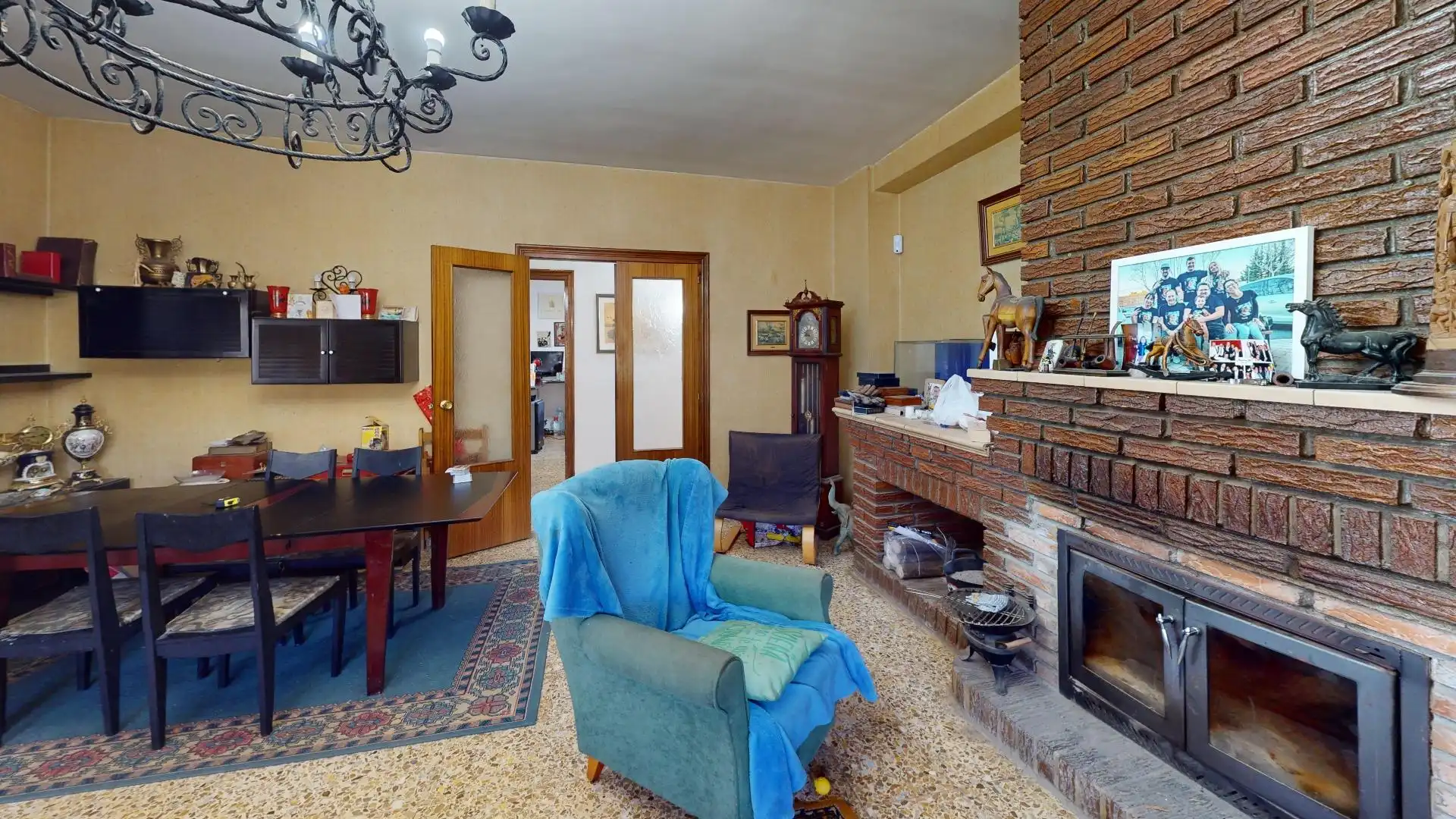 Sala d'estar de Casa o xalet en venda en Escopete