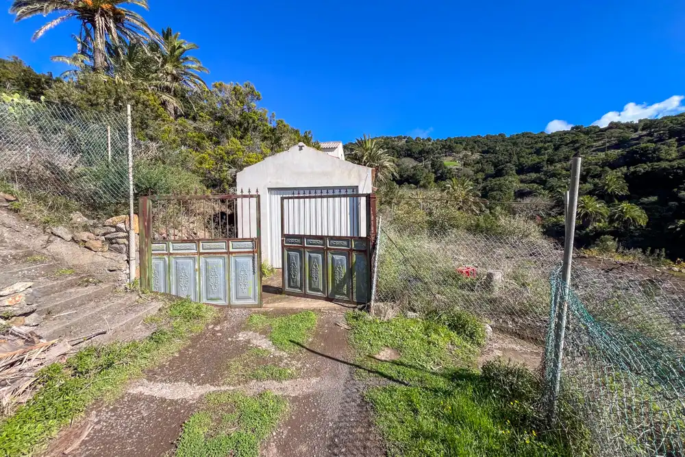 Vista exterior de Finca rústica en venta en Valle Gran Rey