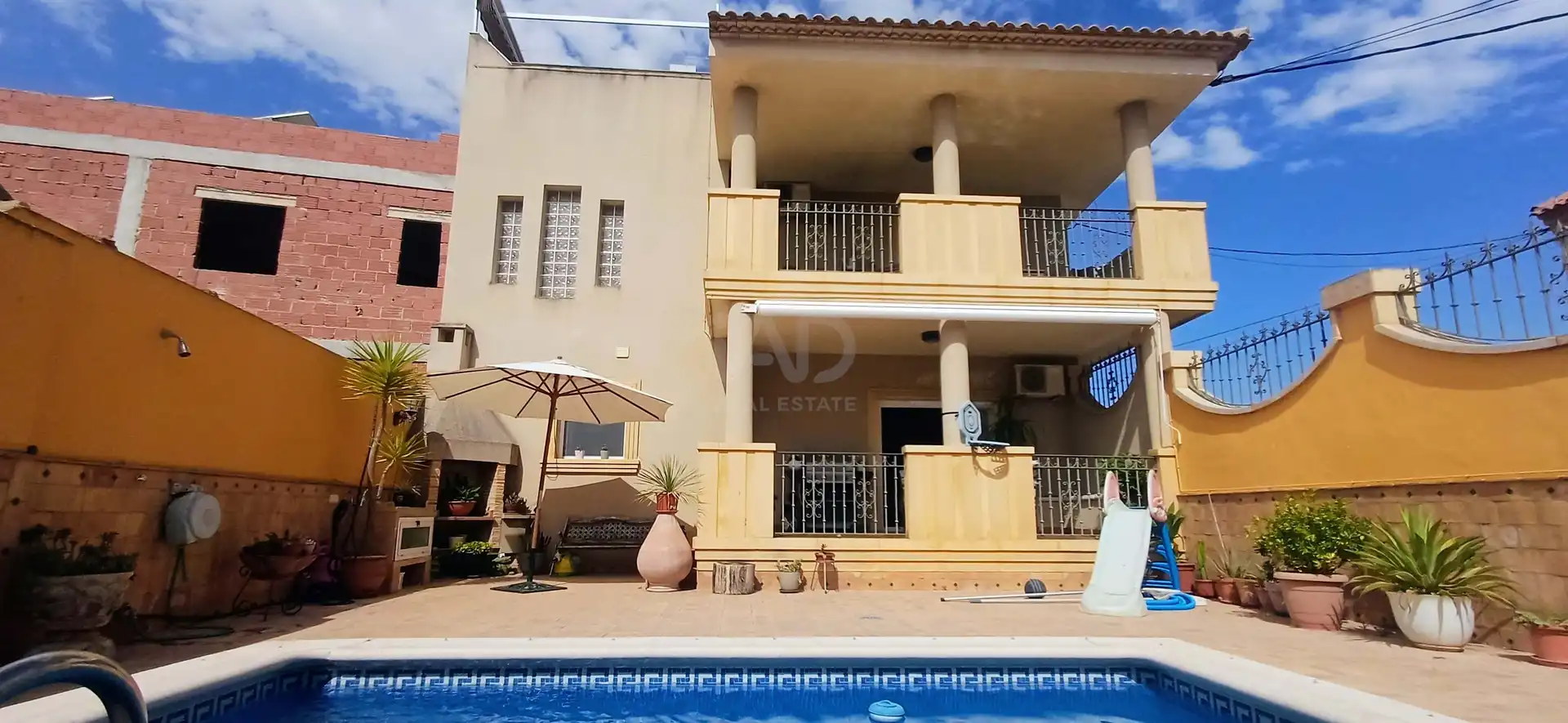 Vista exterior de Casa o chalet en venta en Bullas con Aire acondicionado, Calefacción y Terraza