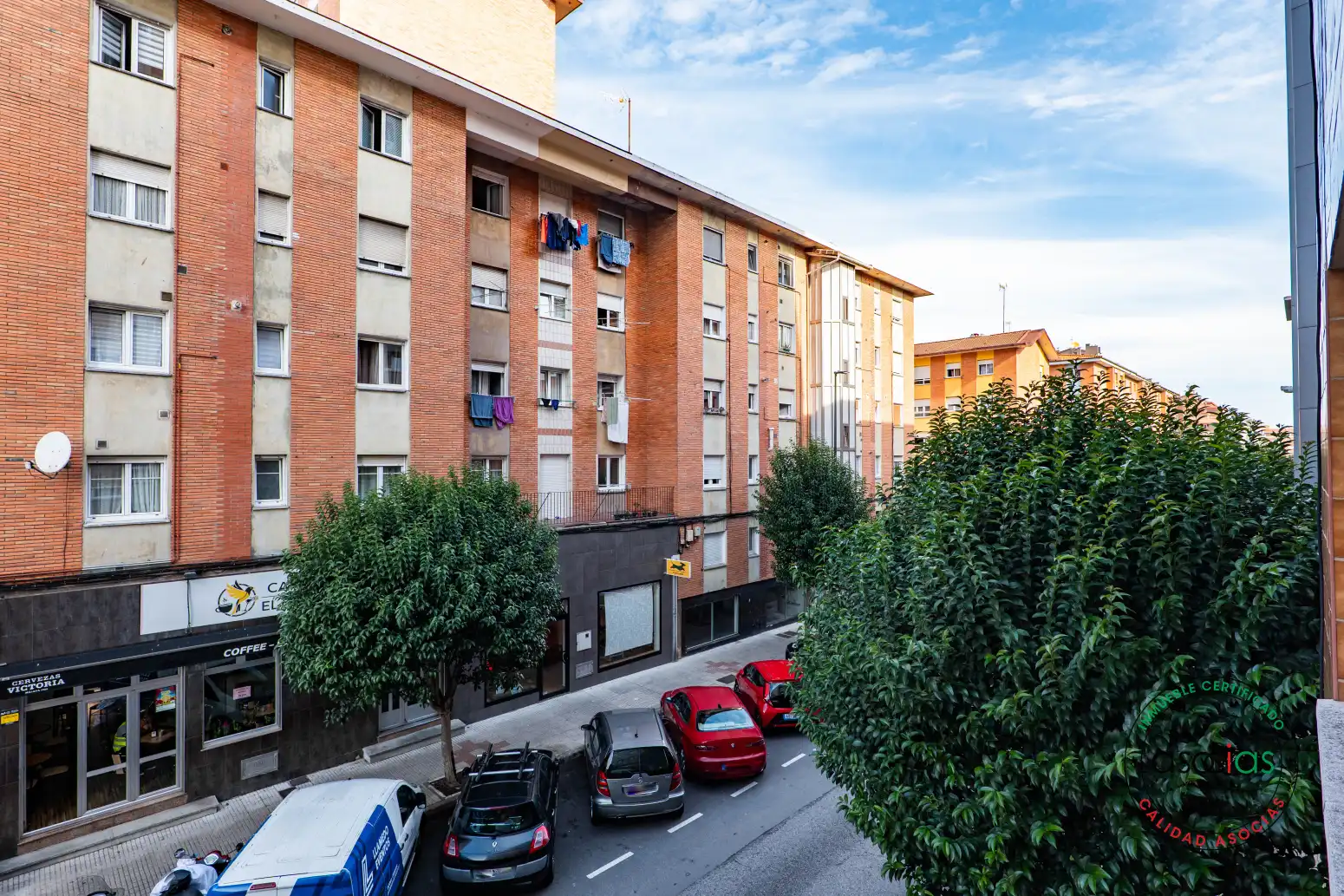 Vista exterior de Pis en venda en Gijón 