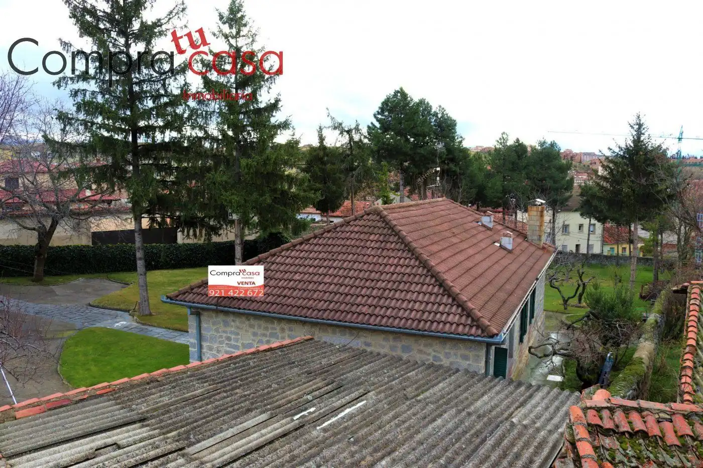 Jardí de Casa o xalet en venda en Segovia amb Calefacció, Jardí privat i Terrassa