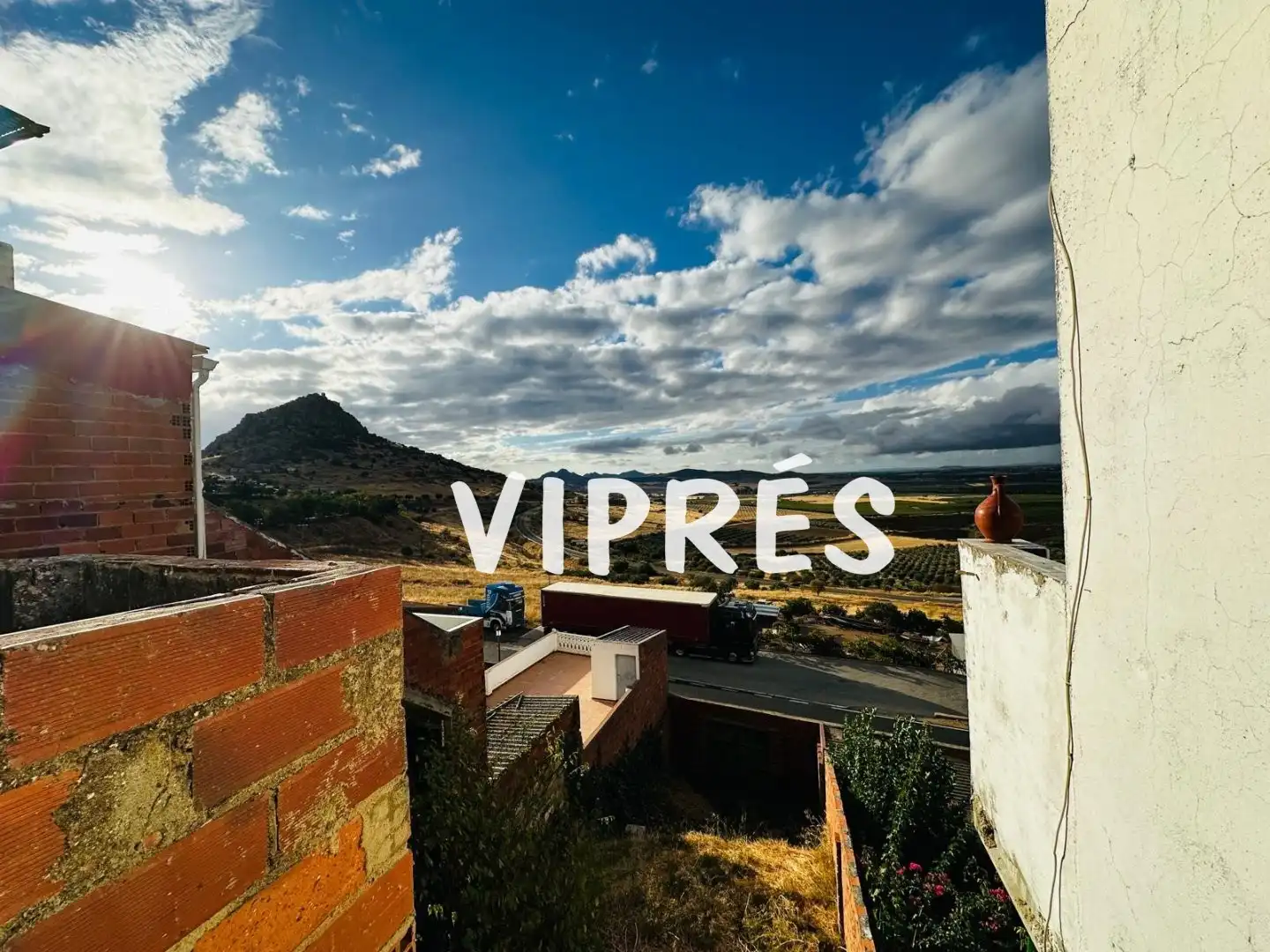 Exterior view of Houses for sale in Alange  with Terrace and Storage room