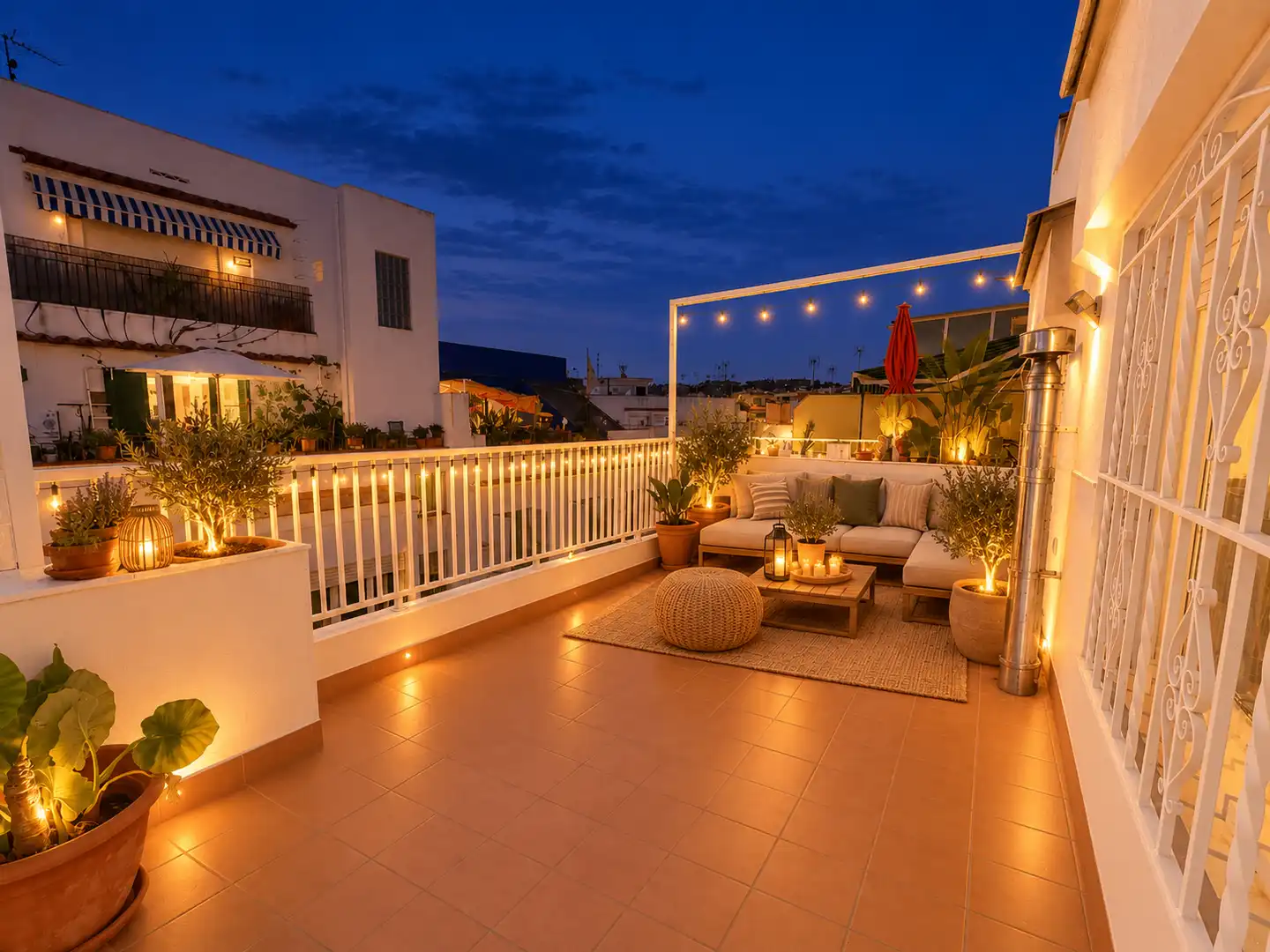Terrace of Attic for sale in Sitges  with Heating and Terrace