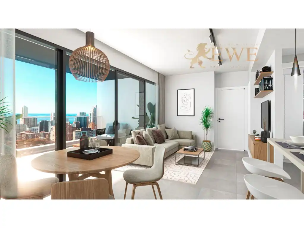 Sala de estar de Apartamento en venta en Benidorm