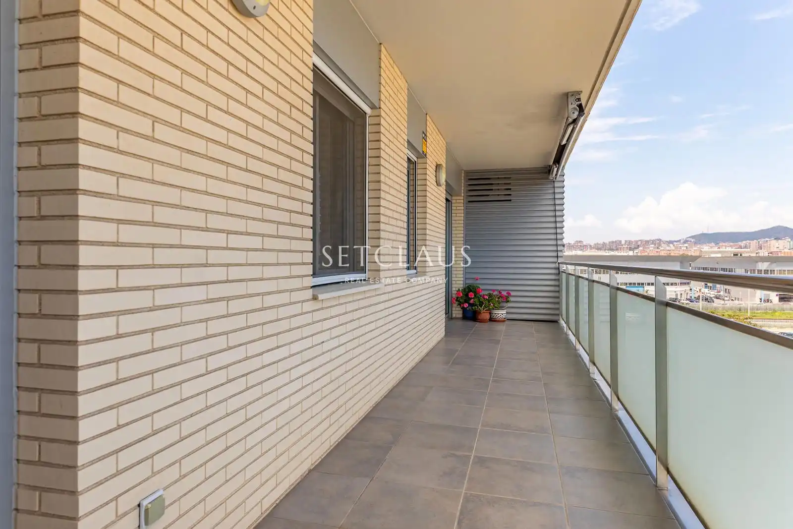 Terrasse von Wohnung zum Verkauf in Badalona mit Klimaanlage, Heizung und Terrasse