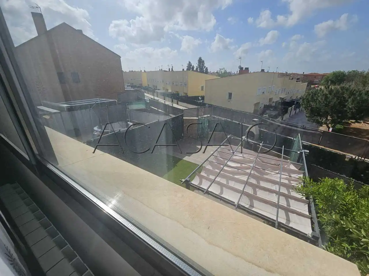 Terrassa de Casa adosada en venda en El Viso de San Juan amb Aire condicionat, Calefacció i Traster