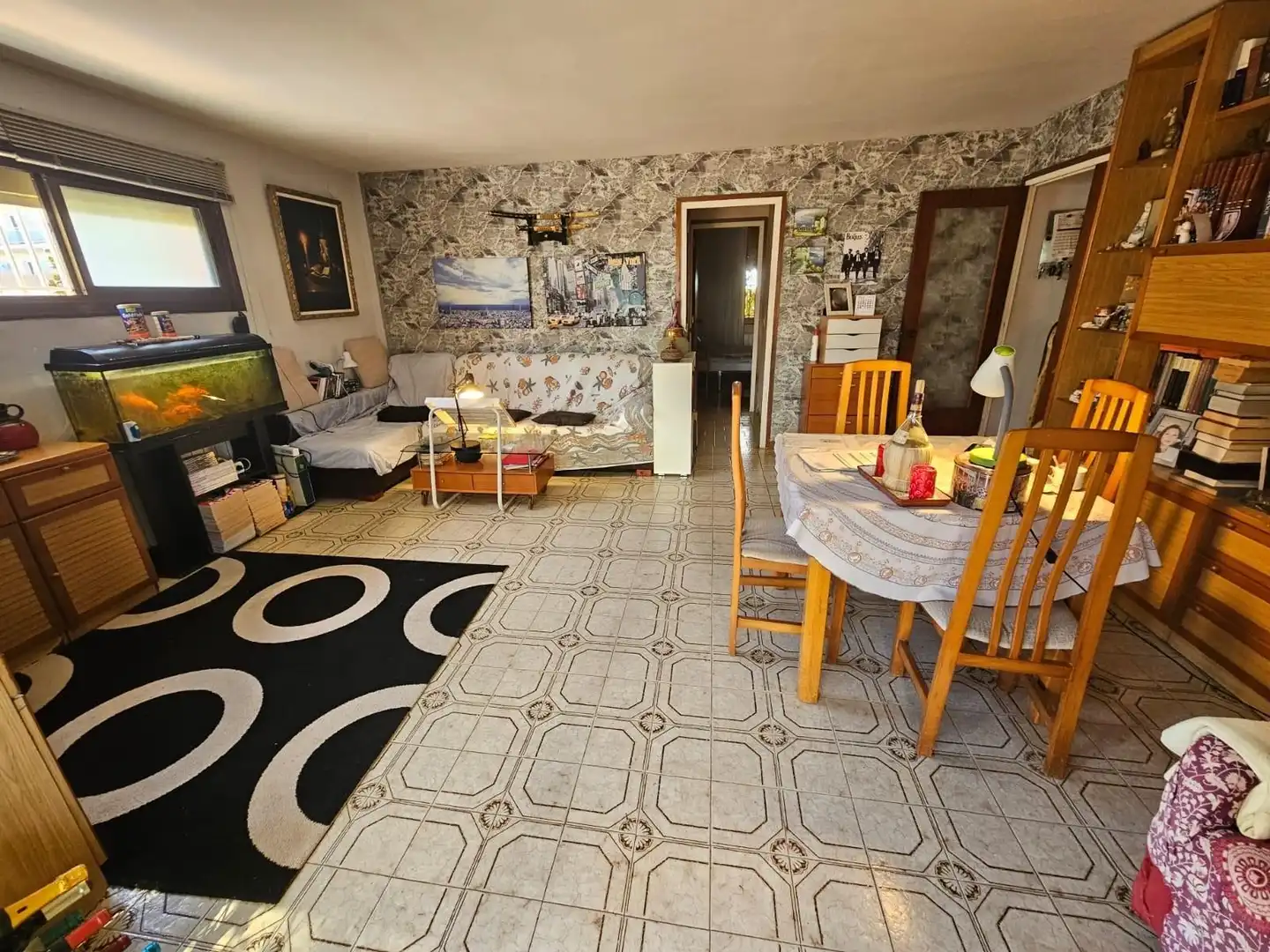 Sala d'estar de Pis en venda en Santa Susanna amb Calefacció, Balcó i Piscina comunitària