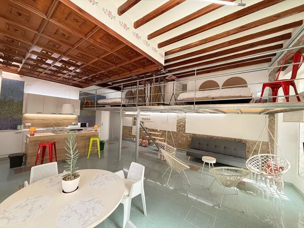 Sala de estar de Piso de alquiler en Xaló con Aire acondicionado y Calefacción