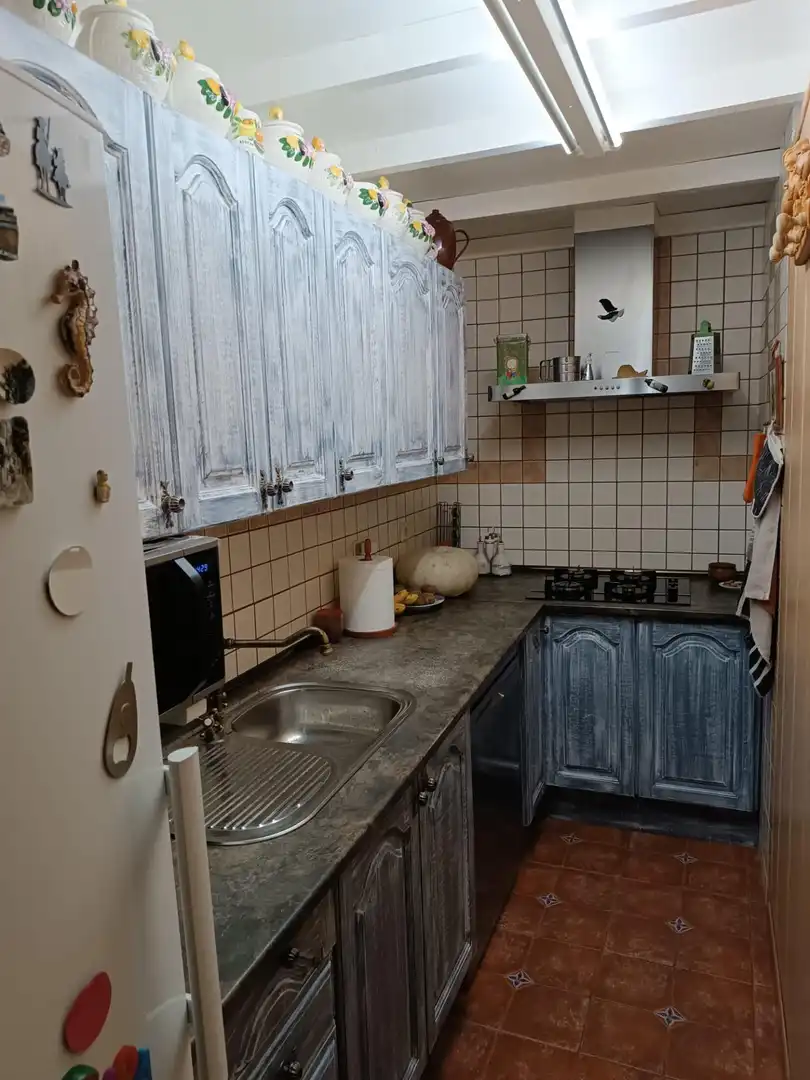Cuina de Casa adosada en venda en Lanaja amb Aire condicionat i Calefacció