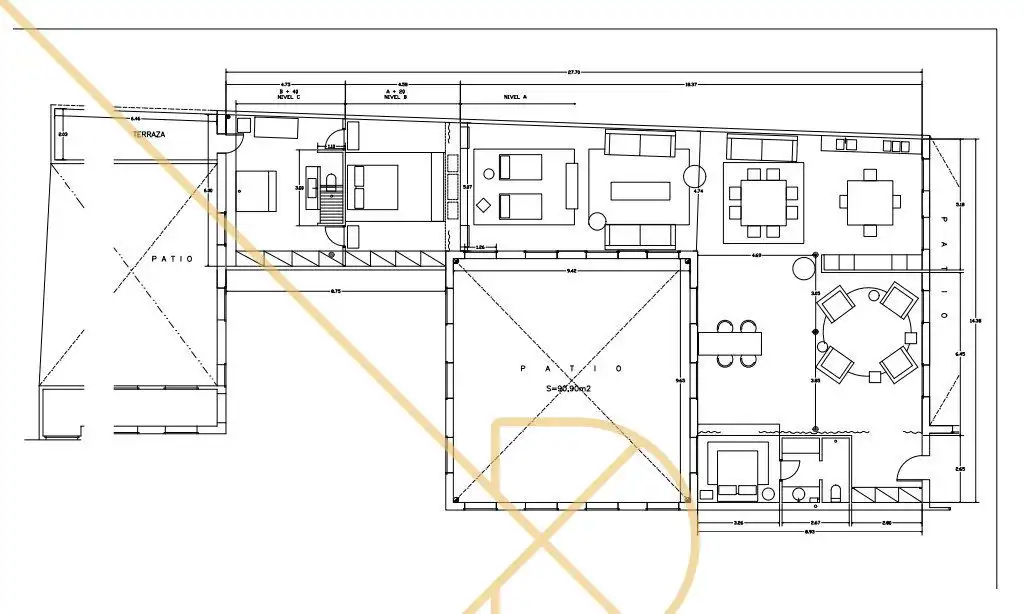 Loft zur Miete in Barcelona mit Klimaanlage, Heizung und Parkett