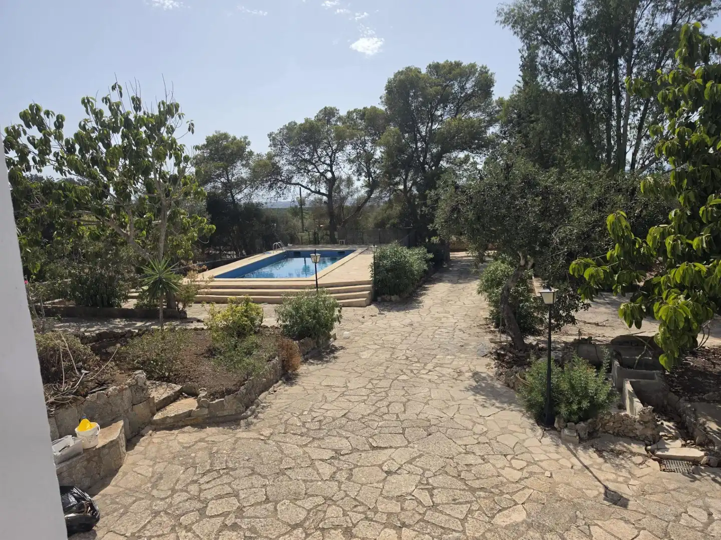 Garden of Country homes for rent in Marratxí  with Air Conditioner, Heating and Private garden