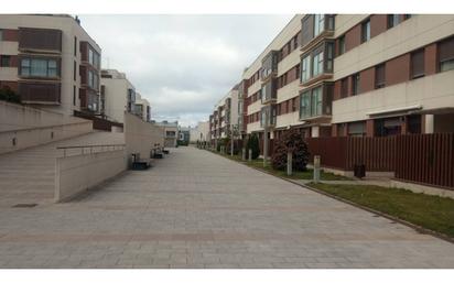 Exterior view of Flat for sale in Burgos Capital  with Heating, Parquet flooring and Storage room