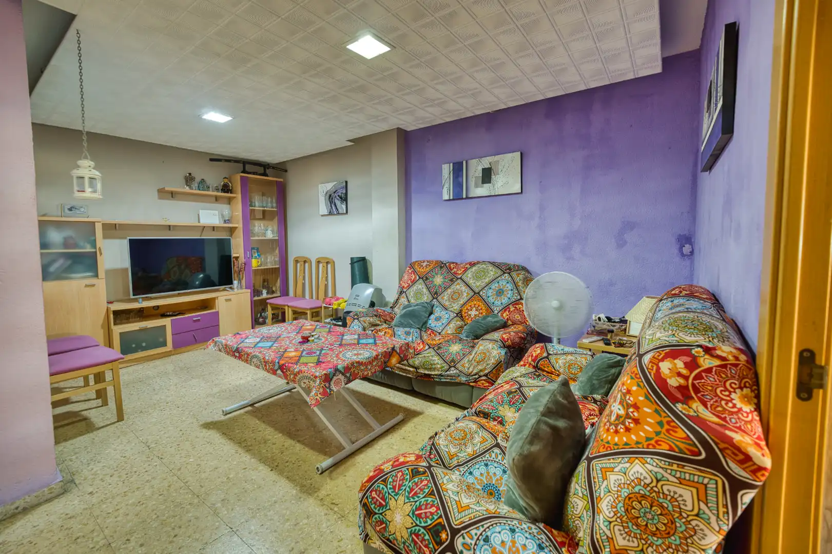 Sala de estar de Piso en venta en Valencia con Aire acondicionado, Calefacción y Trastero